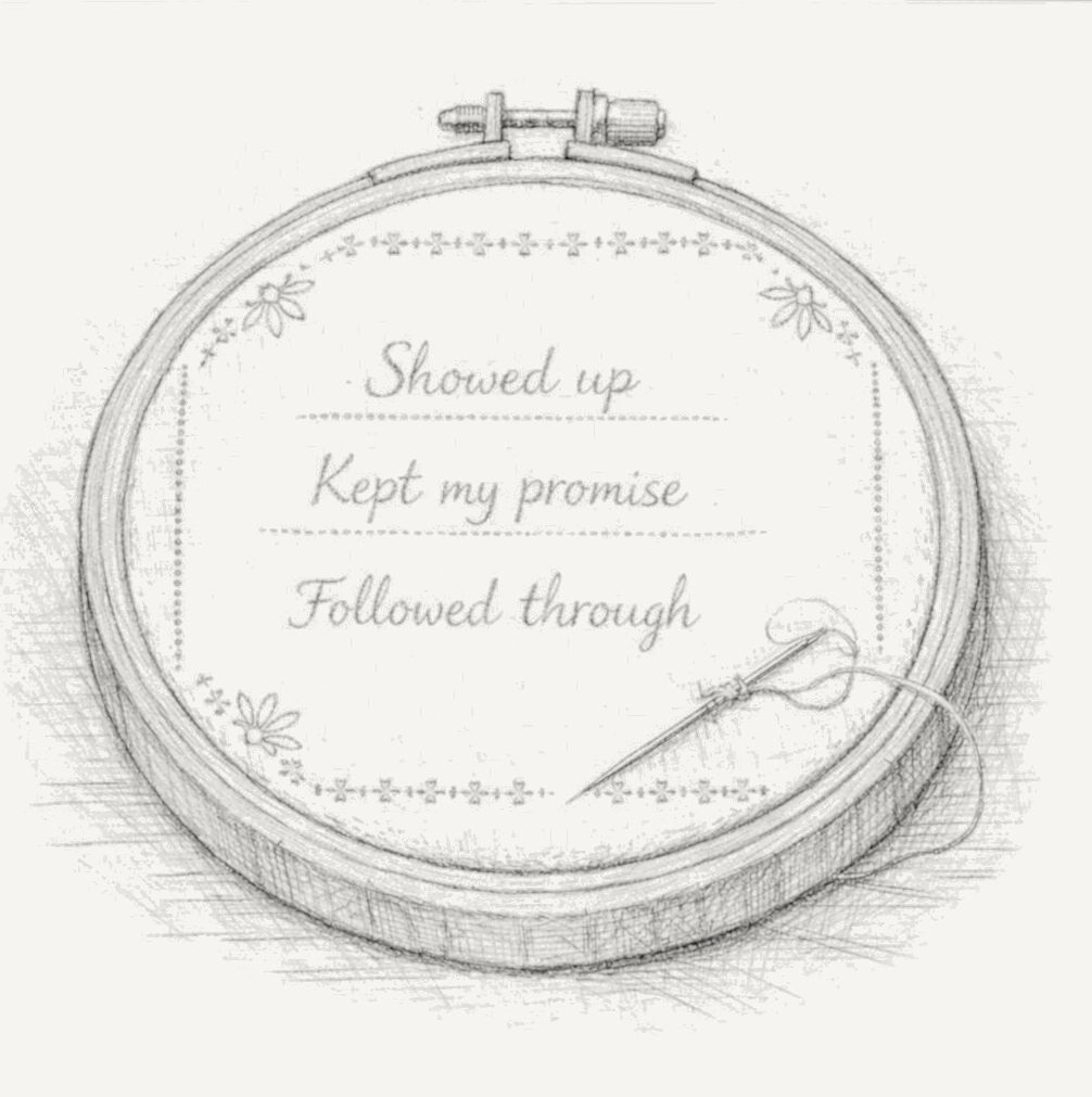 A figure embodying steadfast commitment